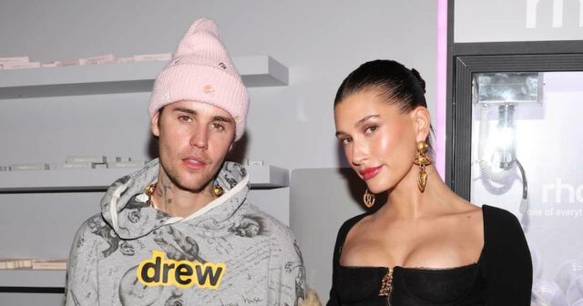 Justin Bieber Sin Shirt Compartilhe PDA com sua esposa Hailey Bieber

