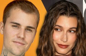 Justin Bieber beija Hael com uma festa de escuta “swag” Justin Biiber Hayley Bieber Main Getty