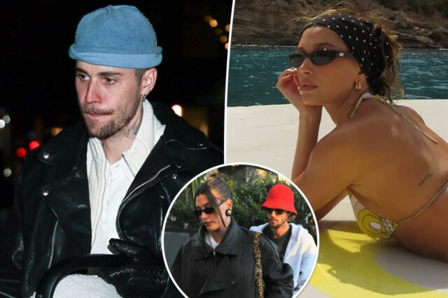 Justin Bieber deseja fotos da esposa de Bikini Hailey depois de confirmar infortúnios conjugais no novo álbum

