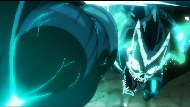 Kafka Hibino (imagem com Ig), como mostrado no anime