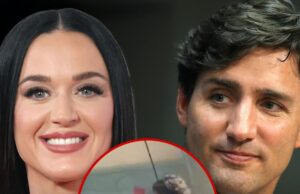 Kathy Perry e Justin Trudo pareciam um pirro no jantar, mas chefs Katie Perry Justin Trump Coaty TMZ Composition