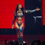 Katy Perry aparece na sexta -feira, 18 de julho de 2025, no Chase Center em San Francisco, Califórnia, no show (Jose Carlos Fajardo/Bay Area News Group)