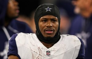 Kavantae Turpin da NFL preso por cobranças de armas e drogas: Relatório O ex -receptor aberto dos chefes, Kadarius Toney, preso depois de supostamente estrangular a mulher 232