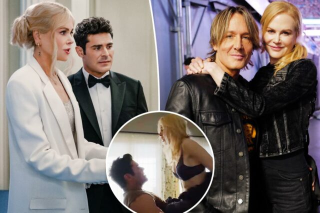 Keith Urban termina a entrevista após uma pergunta "desconfortável" sobre as cenas fumegantes de sua esposa Nicole Kidman, de Zac Efron

