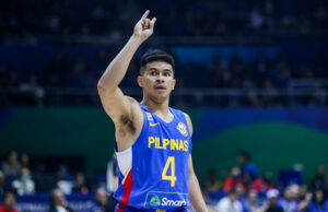 Kiefer Ravena encontra a paz que apóia Gilas remotamente Kiefer Ravena Gilas Filipinas