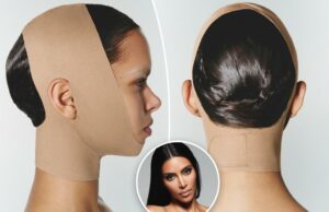 Kim Kardashian o faz moldado em seu rosto Novo rosto