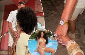 Klay Thompson provoca o romance de Megan Thee Stallion com fotos de PDA Klay Thompson provoca o romance de Megan Thee Stallion com fotos de PDA