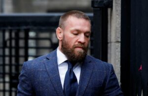 Konor McGregor perde uma queixa em um caso de agressão sexual Konor McGregor perde uma queixa em um caso de agressão sexual