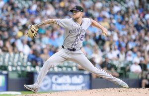 Kyle Freeland, Rockies buscam reforma contra Astro MLB: Colorado Rockies em Milwauki Brucers