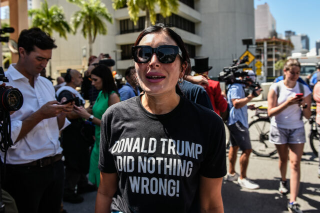 Laure Lomer diz que as hastes da direita "e Trump-Epstein para o benefício adequado

