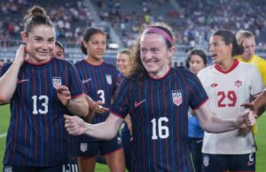 Lavelle & Co. Responda bem aos desafios de Hayes USWNT Lavelle & Co. Responda bem aos desafios de Hayes USWNT