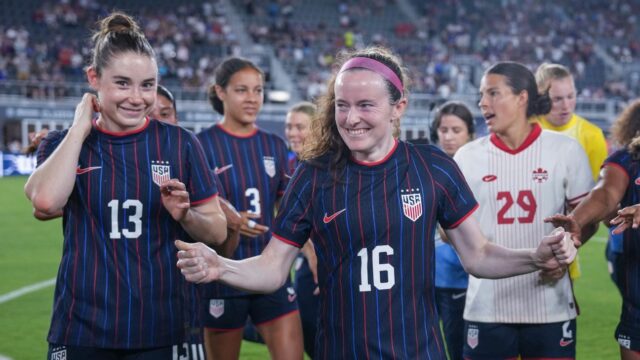 Lavelle & Co. Responda bem aos desafios de Hayes USWNT

