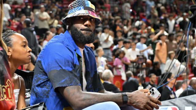 LeBron James se concentra na empresa de IA sobre vídeos bizarros de gravidez falsa profunda

