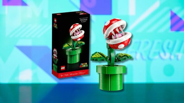 Legos Super Mario Piranha Conjunto de plantas agora é mais de US $ 10 desconto


