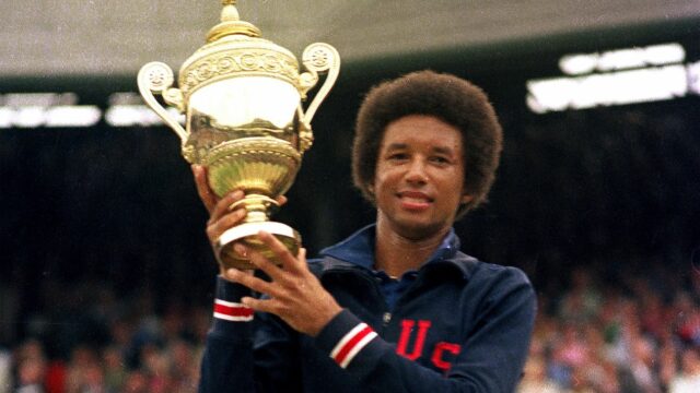 Lembrando o histórico título de Arthur Ashe Wimbledon

