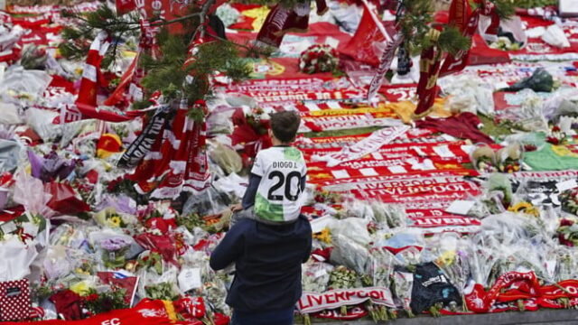 Lembre -se de que Diogo Jota, Liverpool retirou a camisa de 20 níveis em todos os níveis de equipamento

