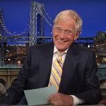 Letterman mostra o apoio de Colbert, perguntando aos antigos tiros da assadeira CBS