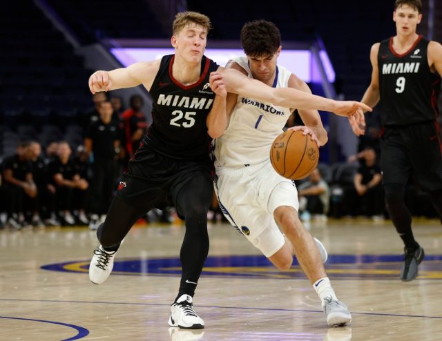 Liga de verão da NBA: o esquadrão de Warrior olha para o primeiro olhar para Hansen Yang no Las Vegas Opener


