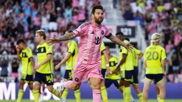 Lionel Messi imparável tem Miami novamente no topo

