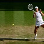 Lista de Wimbledon Single Champions for Women em idade aberta: Swiatek ganhou um título de inauguração em 2025.
