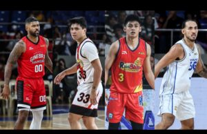 Live: 2025 PBA Philipin Cup semifinais – jogo 6 – 6 de julho Atualizações e pontos ao vivo: 2025 PBA Philippine Cup Semifinals Game 6 - 6 de julho: TNT vs Rain ou Shine, San Miguel vs Barangay Ginebra.