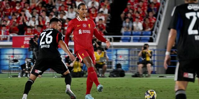 Liverpool vs Yokohama Live: Campeões da Premier League desleixados ficam para trás nos rivais japoneses quando Arne Slots Men Trougging na altura do tom 'terrível' - Hugo Ekitike, com o primeiro começo


