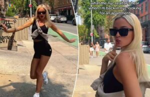 Livvy Dunne de volta em uma caçada por um apartamento em Nova York Livvy Dunne de volta em uma caçada por um apartamento em Nova York