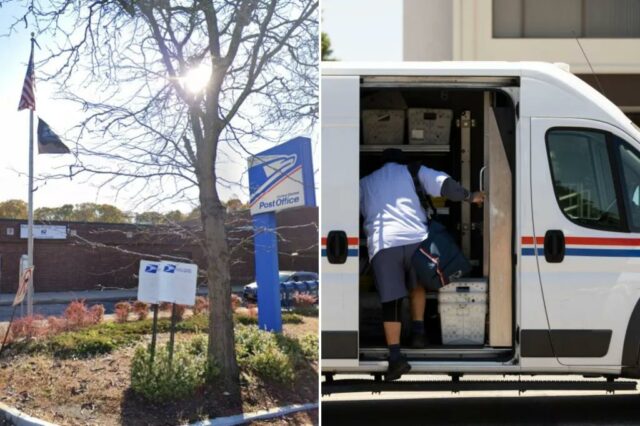 O Serviço Postal nos EUA abriu uma nova instalação na estação de Huntington, em Suffolk.