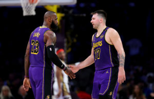 Luka Doncic, do Lakers, envia uma mensagem forte de LeBron James Luka Doncic, do Lakers, envia uma mensagem forte de LeBron James