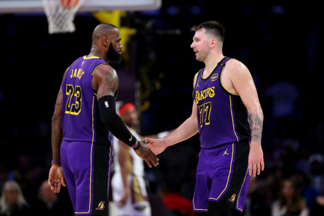 Luka Doncic, do Lakers, envia uma mensagem forte de LeBron James

