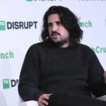 Runway co-founder Anastasis Germanidis at TC Disrupt