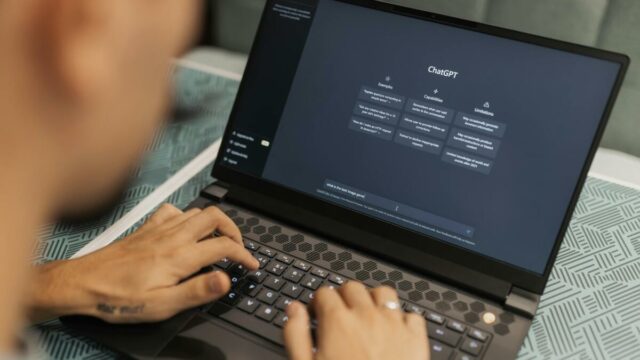 Chatgpt no laptop