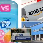 Mais de 67.000 casos de desodorante vendidos no Walmart, Dollar Tree e Amazon retiraram