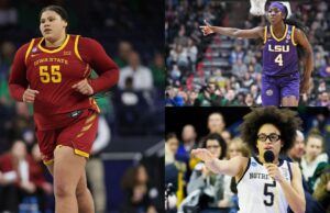 Mais do que Flau’jae Johnson, Olivia Miles e a vitória americana da Audi Crooks do estado de Iowa Crooks Captura de tela via Instagram (@audicrooks55/ig)