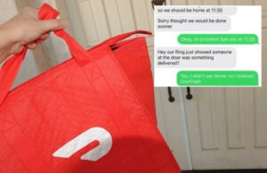 Mamãe enlouquece, brota na babá – apenas para pedir o DoorDash no trabalho Mamãe enlouquece, brota na babá - apenas para pedir o DoorDash no trabalho