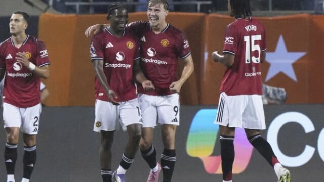 Manchester United Fierce! Ele vence a segunda vitória no jogo da pré -temporada nos Estados Unidos

