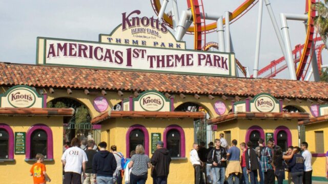 Mann insultou nas mídias sociais porque usou golpes raciais na fazenda de Knott's Berry

