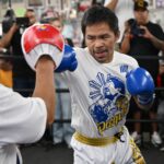 Treinamento de Manny Pacquiao vs Mario Barrios