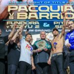 Manny Pacquiao vs Mario Barrios WBC Welterweight Title Fight