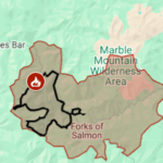 Mapa: Butler Fire atravessa o rio Salmon, mais evacuações ordenadas