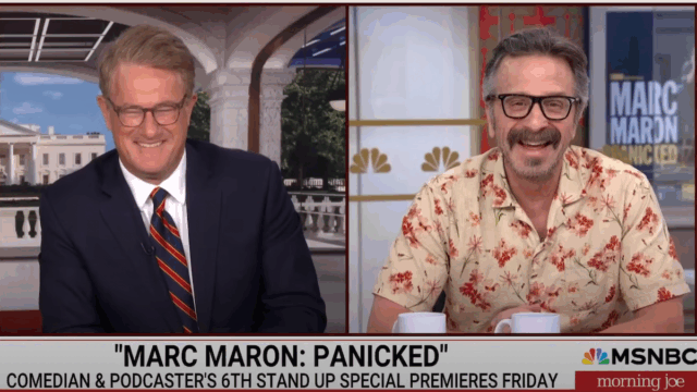Marc Maron nos quadrinhos contra o despertar Aremma Trump: "Para Penny, em Reichsmarka"


