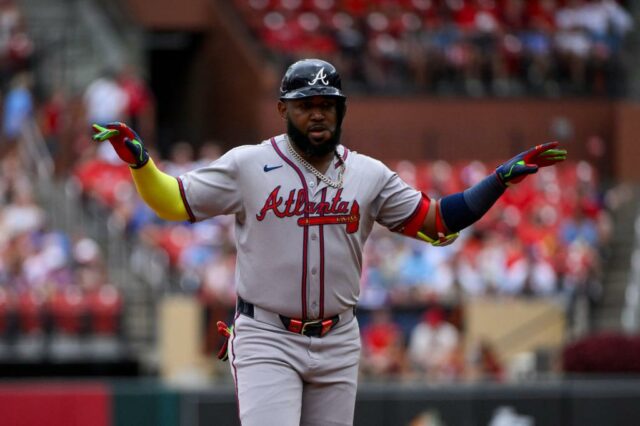 Marcell Ozuna, da Braves, poderia jogar na data comercial

