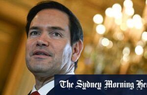 Marcus Rubio Solomon Ministros das Relações Exteriores – mas não era realmente isso. Era um impostor da IA Marcus Rubio Solomon Ministros das Relações Exteriores - mas não era realmente isso. Era um impostor da IA