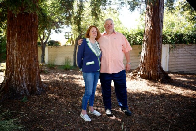 Santa Clara, por volta de 22 de janeiro: Doug Ridley e Sherry ...