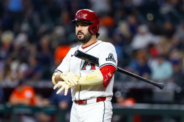 O Arizona Diamondbacks nomeou o rebatedor Eugenio Suarez contra Houston Astros no Chase Field. 