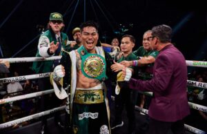 Mark Magsayo derrota o difícil inimigo mexicano em Pacquiao Undercard Mark Magsayo derrota Jorge Mat Culellar no México no sub-cartão Pacquiao-Barrios
