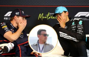 Max Verstappen-George Russell para Will Buxton Mercedes F1® The Film - Nova York Premiere mundial - Fonte: Getty