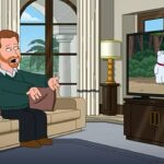 Meghan Markle e o príncipe Harry foram ridicularizados por Cartoon Family Guy novamente com o programa comparando seu casamento com Hitler e Cruzadas