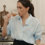 O primeiro vento de Meghan Markle foi um dos fãs de vendas instantâneas, logo observou que tudo não era exatamente como parece. Foto em seu show da Netflix, com amor, Meghan