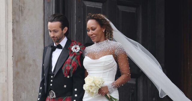 Mel B se casa com Rory McPhee na Catedral de São Paulo em Londres